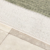 Jute buitenkleed - Nusa Border Groen/Creme  - thumbnail 4