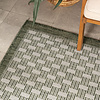 Jute buitenkleed - Nusa Loom Groen/Creme  - thumbnail 1