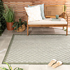 Jute buitenkleed - Nusa Loom Groen/Creme  - thumbnail