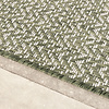 Jute buitenkleed - Nusa Lines Groen/Creme  - thumbnail 4