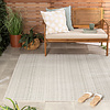 Jute buitenkleed - Nusa Lines Creme/Groen  - thumbnail