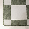 Geometrisch buitenkleed - Faro Blocks Groen - thumbnail 3