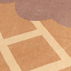 Wasbaar kindervloerkleed - Lexi Ice Cream Bruin - thumbnail 3