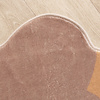 Wasbaar kindervloerkleed - Lexi Ice Cream Bruin - thumbnail 4
