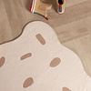 Wasbaar kindervloerkleed - Lexi Cupcake Beige - thumbnail 2