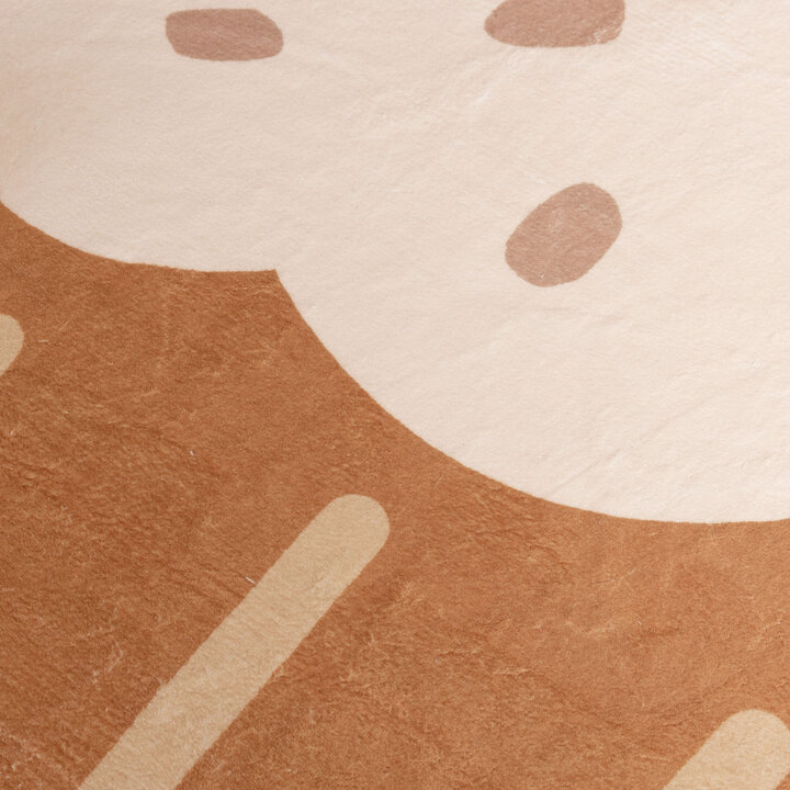 Wasbaar kindervloerkleed - Lexi Cupcake Beige - 3