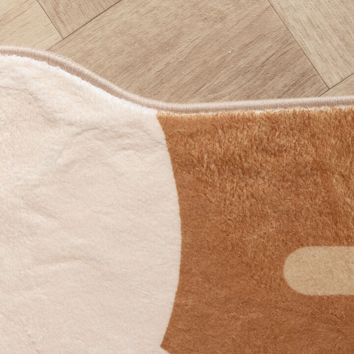 Wasbaar kindervloerkleed - Lexi Cupcake Beige - 4