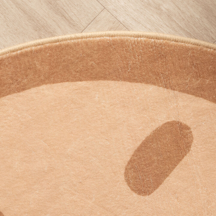 Wasbaar kindervloerkleed - Lexi Donut Bruin - 4