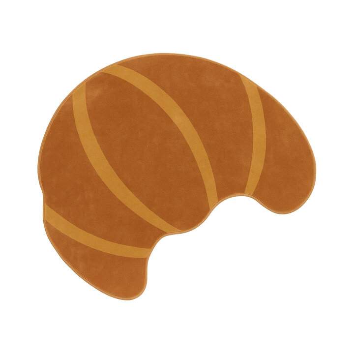 Wasbaar kindervloerkleed - Lexi Croissant Bruin - 1