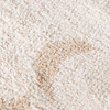 Rond wasbaar kindervloerkleed - Moos Moon Creme  - thumbnail 3