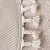 Rond wasbaar kindervloerkleed - Moos Moon Creme  - thumbnail 6