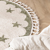 Rond wasbaar kindervloerkleed - Moos Star Groen  - thumbnail 2