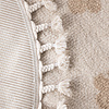 Rond wasbaar kindervloerkleed - Moos Flower Creme  - thumbnail 6