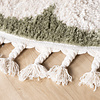 Rond wasbaar kindervloerkleed - Moos Flower Groen  - thumbnail 5