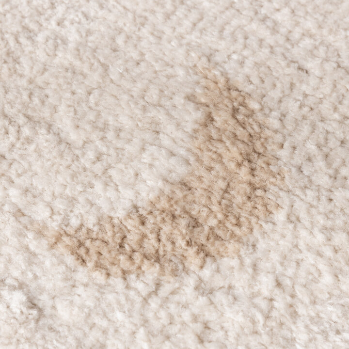 Wasbaar kindervloerkleed - Moos Moon Creme  - 3