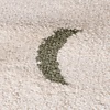 Wasbaar kindervloerkleed - Moos Moon Groen  - thumbnail 3