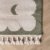 Wasbaar kindervloerkleed - Moos Moon Groen  - thumbnail 4