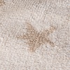 Wasbaar kindervloerkleed - Moos Star Creme  - thumbnail 3