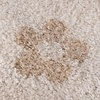 Wasbaar kindervloerkleed - Moos Flower Creme  - thumbnail 2