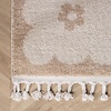 Wasbaar kindervloerkleed - Moos Flower Creme  - thumbnail 3