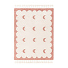 Wasbaar kindervloerkleed - Moos Moon Roze  - thumbnail 1