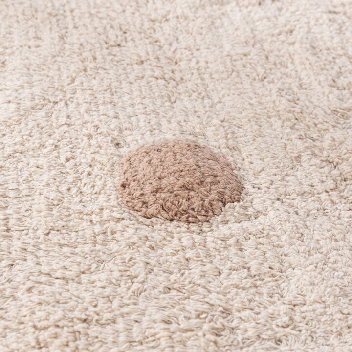 Vloerkleed Kinderkamer - Lou Dots Taupe  - 3