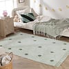 Vloerkleed Kinderkamer - Lou Dots Groen  - thumbnail
