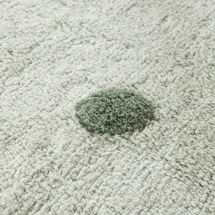 Vloerkleed Kinderkamer - Lou Dots Groen  - 3