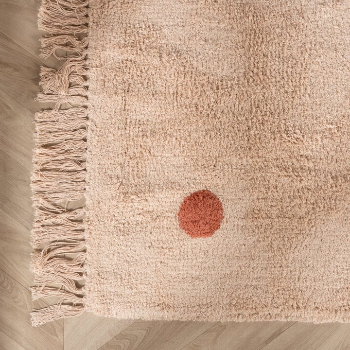 Vloerkleed Kinderkamer - Lou Dots Terra  - 4