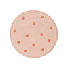 Rond Vloerkleed Kinderkamer - Lou Dots Roze  - thumbnail 1