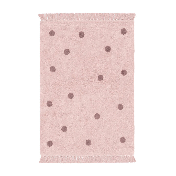 Vloerkleed Kinderkamer - Lou Dots Paars  - 1