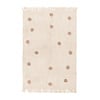 Vloerkleed Kinderkamer - Lou Dots Taupe  - thumbnail 1
