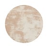 Rond abstract vloerkleed - Candice Taupe - thumbnail 1