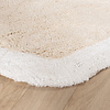 Rond Wasbaar vloerkleed - Hazy Wit/Creme - thumbnail 5