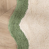 Rond Wasbaar vloerkleed - Hazy Groen/Creme - thumbnail 4