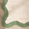 Wasbaar vloerkleed - Hazy Groen/Creme - thumbnail 4