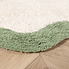 Wasbaar vloerkleed - Hazy Groen/Creme - thumbnail 5