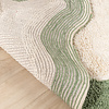 Wasbaar vloerkleed - Hazy Groen/Creme - thumbnail 6