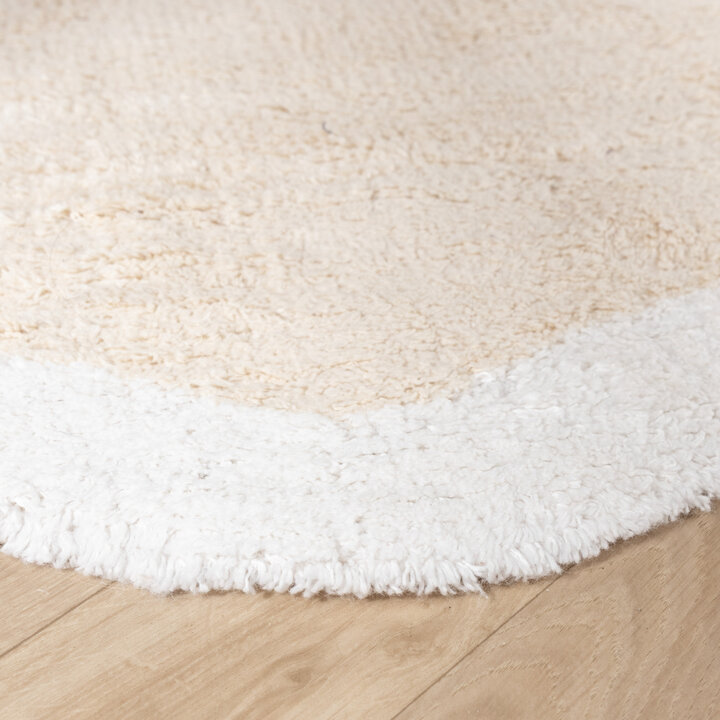 Wasbaar vloerkleed - Hazy Wit/Creme - 5
