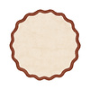 Rond Wasbaar vloerkleed - Hazy Bruin/Creme - thumbnail 1