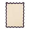 Wasbaar vloerkleed - Hazy Paars/Creme - thumbnail 1