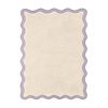 Wasbaar vloerkleed - Hazy Lila/Creme - thumbnail 1