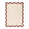 Wasbaar vloerkleed - Hazy Bruin/Creme - thumbnail 1