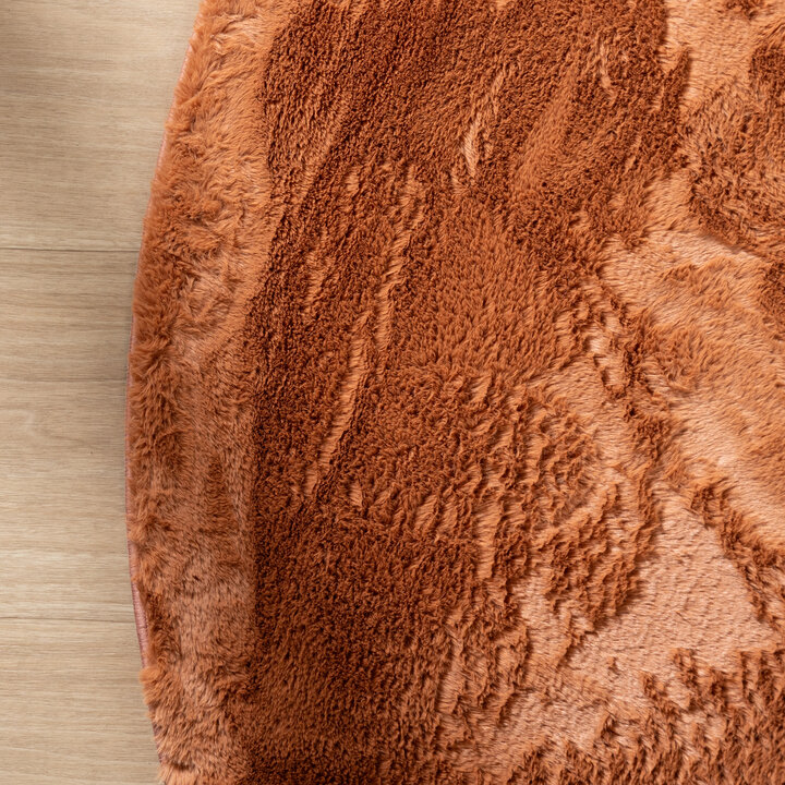 Rond laagpolig vloerkleed - Cozy Terra  - 4