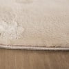 Rond laagpolig vloerkleed - Cozy Beige  - thumbnail 5