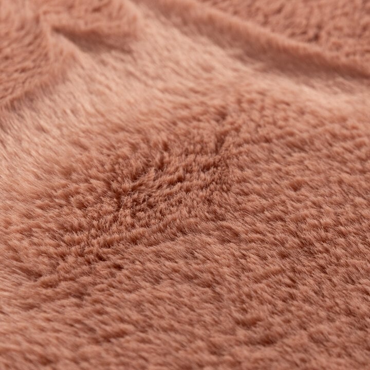 Rond laagpolig vloerkleed - Cozy Roze  - 3