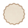 Rond Wasbaar vloerkleed - Hazy Beige/Creme - thumbnail 1