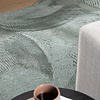 Zacht laagpolig vloerkleed - Cozy Ripple Groen - thumbnail 2