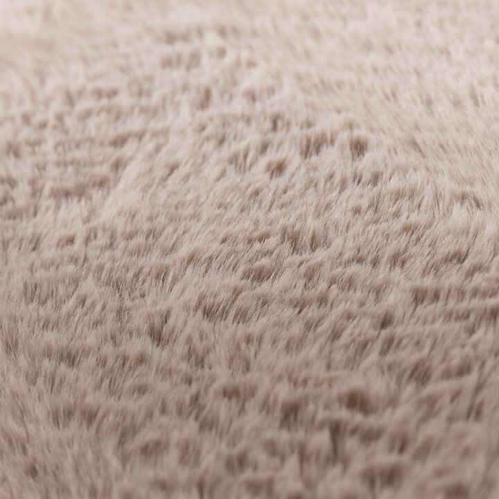 Zacht laagpolig vloerkleed - Cozy Ripple Taupe - 3