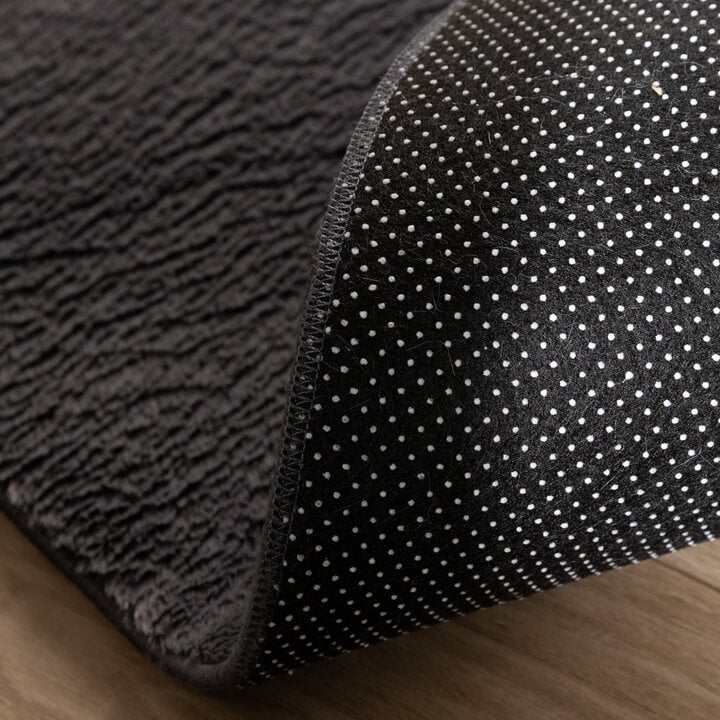 Zacht laagpolig vloerkleed - Cozy Ripple Antraciet - 6